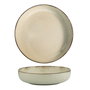 Hermia Vajilla de Porcelana 24 Piezas Canela